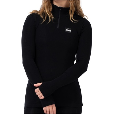 Eivy Дамско мериносово термобельо Eivy Women's Journey Wool Rib Top Merino base layer - Black I - размер XXL (115-2185-0417)