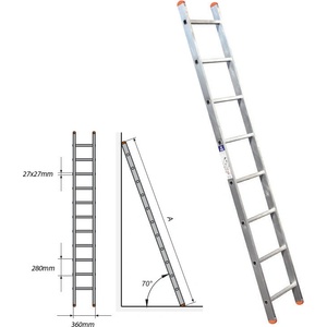 STS Алуминиева стълба еднораменна STS 1x9 (B02B/250)