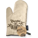 Nekupto Kafetearie Začni každý den s úsměvem dárková chňapka 28 x 16 cm