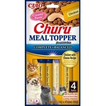 Inaba Foods Churu Meal Topper Chicken with Cheese - Кремообразно лакомство за котка с пиле и сирене 4 бр