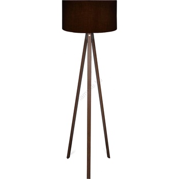 ASIR GROUP Подова лампа AYD 1xE27/40W/230V черна/кафява (AS2864)