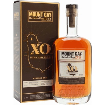 Mount Gay X.O. 43% 0,7 l (kartón)