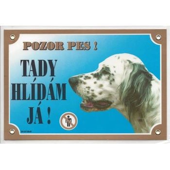 Dafiko Tabulka Anglický setr bílý