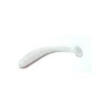 Sharpfishes Kopyto Tasty Worm 5cm 0,8g White Red Glitter 8ks