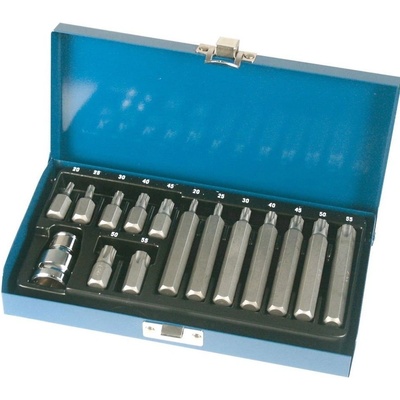 Sada bitů křížových pozidriv s magnetickým držákem NAREX 8567 01 7 ks