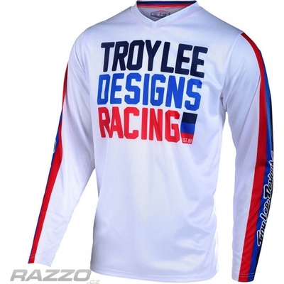 Troy Lee Designs GP AIR PREMIX 86 2020 bílý – Sleviste.cz