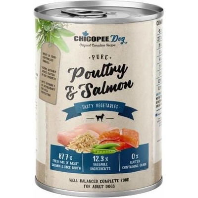 Chicopee Adult Dog Pure Poultry & Salmon 400 g