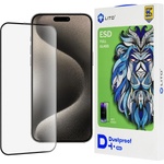 LITO Протектор за iPhone 15 - Lito D+ Pro Dustproof - Черен