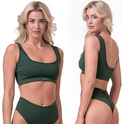 Nebbia Miami Sporty bikini Bralette vrchný diel 554 zelená
