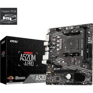 MSI A520M-A PRO Дънни платки