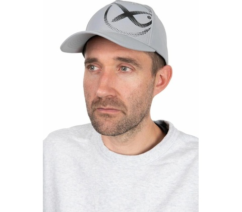 Matrix Large Print Cap Light Grey