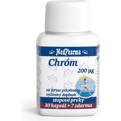 MedPharma Chrom pikolinát 200 mg 37 kapsúl