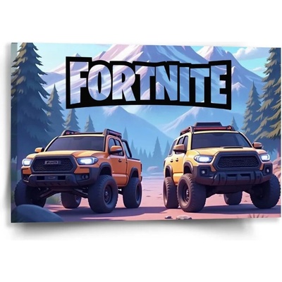 Sablio Obraz FORTNITE Off-road autá - 60x40 cm