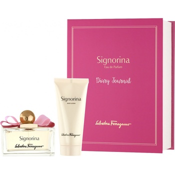 Salvatore Ferragamo Signorina EDP 100 ml + telové mlieko 100 ml darčeková sada