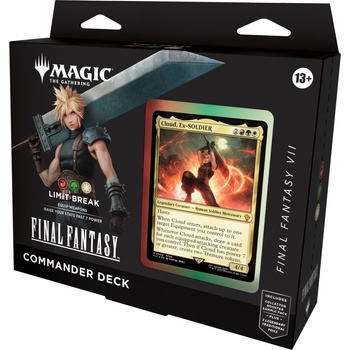 Magic the Gathering Magic The Gathering: Final Fantasy Commander Deck - Limit Break (122133-3)