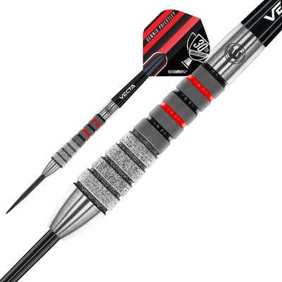 Sada steel šipek Winmau Dennis Priestley Diamond 3-ZERO 24g, 90% wolfram 24g