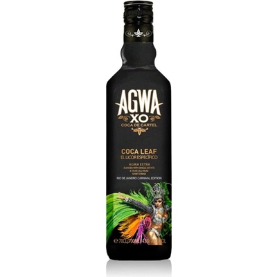 Agwa XO Coca de Cartel 43% 0,7 l (holá láhev)