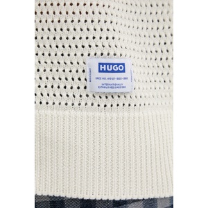 HUGO Blue Памучен пуловер Sanjou (50557338)