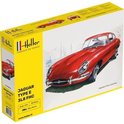 Heller Jaguar Type E 3L8 FHC 1:24