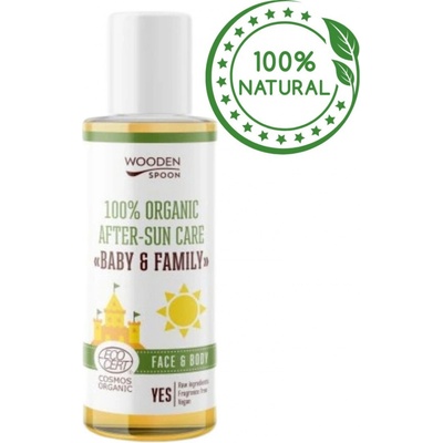 WoodenSpoon Baby & Family BIO olej po opalování 100 ml