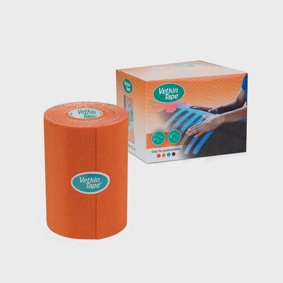 Vetkin Tape Tejpovací páska pro koně oranžová 10 cm x 5 m