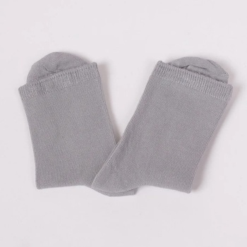 Image 1 of Детски чорапи в светлосив цвят от бамбук