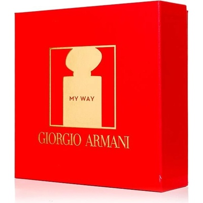 Giorgio Armani My Way EDP 90 ml + telové mlieko 75 ml + EDP 15 ml darčeková sada