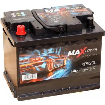 MAXPOWER 12V 62Ah 510A XP620L