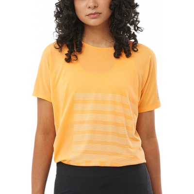 Salomon SENSE AERO SS TEE GFX W žltá