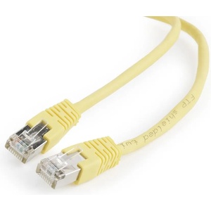 Gembird CAT5e F-UTP Patch кабел 1 м жълт PP22-1M/Y (PP22-1M/Y)
