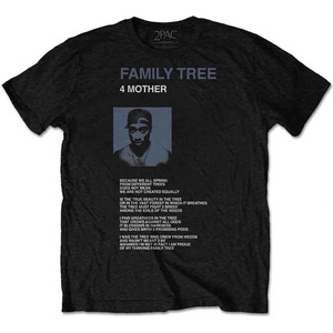 2Pac Family Tree Black L Риза (2PACTS25MB03)