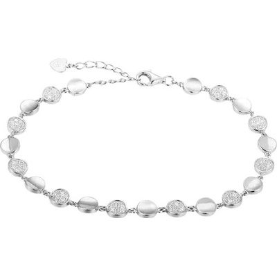 Dabog strieborný 925 dámsky náramok Lumen Perlae pripomínajúci perly ST-Z-NR-033