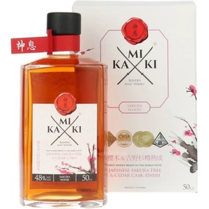 Kamiki Sakura Wood - малцово японско уиски 500ml