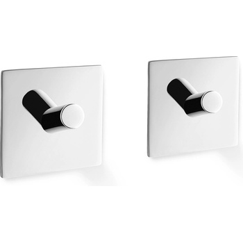 ZACK Закачалки за кърпи Peco полирани 2 бр (40331)