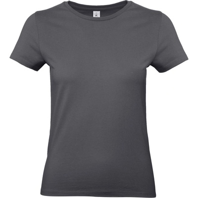B&C Collection B&c 190 / Дамска тениска от плътен памук - тъмносива xl (01004t67004)