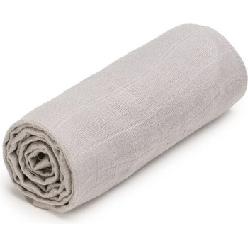 T-Tomi Vysokokvalitná Bambusová Osuška Jednofarebná Šedá