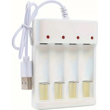 Image 1 of USB зарядно устройство за до 4 броя батерии - AA, AAA, Ni-MH