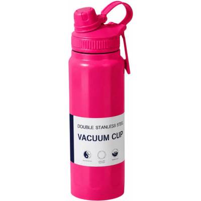 Verk termoláhev s držákem 700 ml růžová
