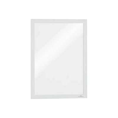 Informačný panel, A4, samolepiaca zadná strana, DURABLE DURAFRAME, biely