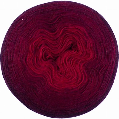 MILA OMBRE MERINO 1200m/3nitka MM20 - ČERVENÝ BORŠČ