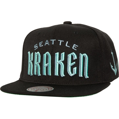 Mitchell & Ness Seattle Kraken NHL Triple Play Snapback Kraken