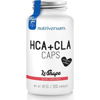 Nutriversum Wshape HCA + CLA, 120 Capsules