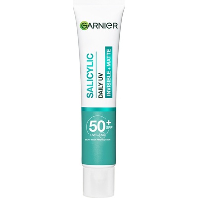 Garnier Pure Active BHA + Niacinamide Daily UV Anti-Imperfection Fluid SPF50+ pleťový fluid proti nedokonalostem 40 ml unisex