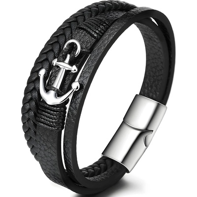 HARAHU Гривна am-17974 - Черна / Сребриста kp17974 (am-17974)