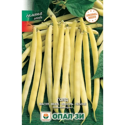 Opal Zi Фасул Голд - жълт, кръгъл, нисък