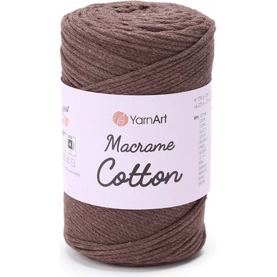 Yarn Art Macrame Cotton 769 hnědá