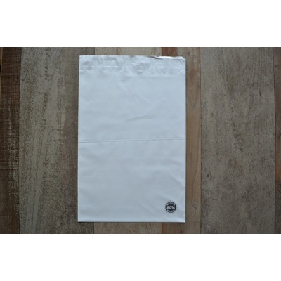 Plastová obálka 250x350mm/80% recyklát Barva: Bílá, ks v balení: 100