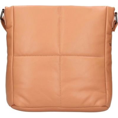 Trendy dámská crossbody kabelka Mustang Helga světle hnědá