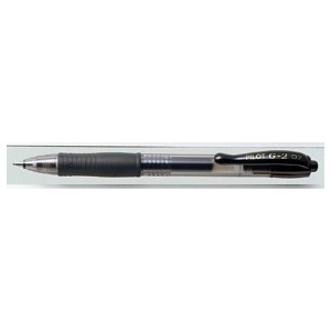 Pilot Писалка с гел Pilot с клик G-2 0, 7 черна (BL-G2-7-B)