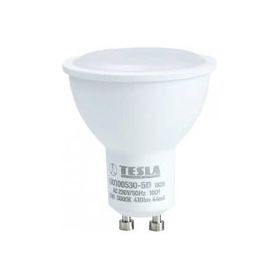 Tesla bodová, 5W, GU10, teplá bílá, stmívatelná GU100530-5D
